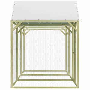 vidaXL Chicken Coop 4.5x1.5x2 m Impregnated Pinewood