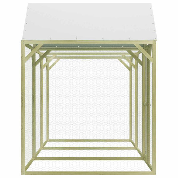 vidaXL Chicken Coop 4.5x1.5x2 m Impregnated Pinewood