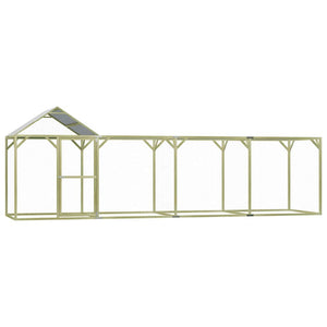 vidaXL Chicken Coop 6x1.5x2 m Impregnated Pinewood