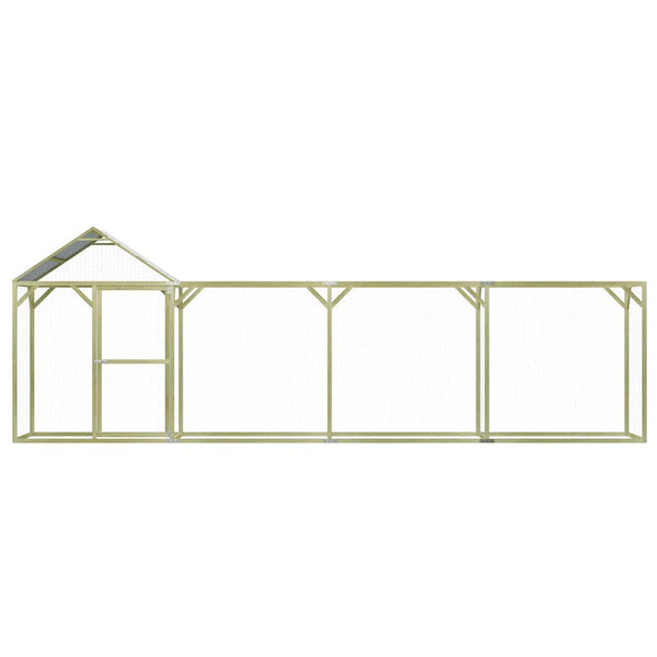 vidaXL Chicken Coop 6x1.5x2 m Impregnated Pinewood