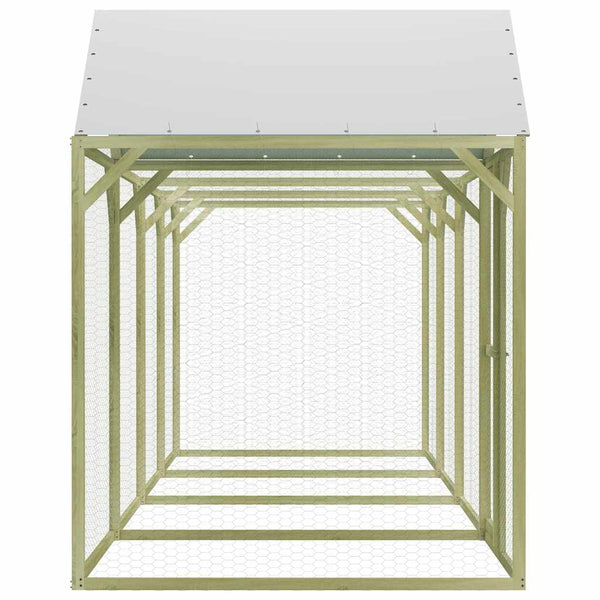 vidaXL Chicken Coop 6x1.5x2 m Impregnated Pinewood