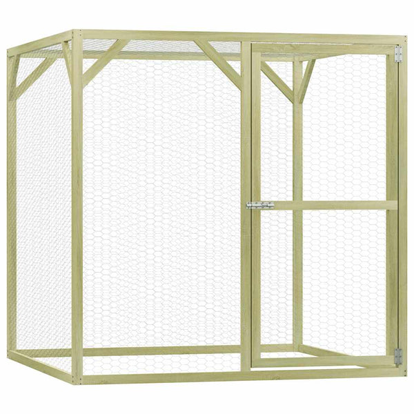 vidaXL Chicken Coop 1.5x1.5x1.5 m Impregnated Pine Wood