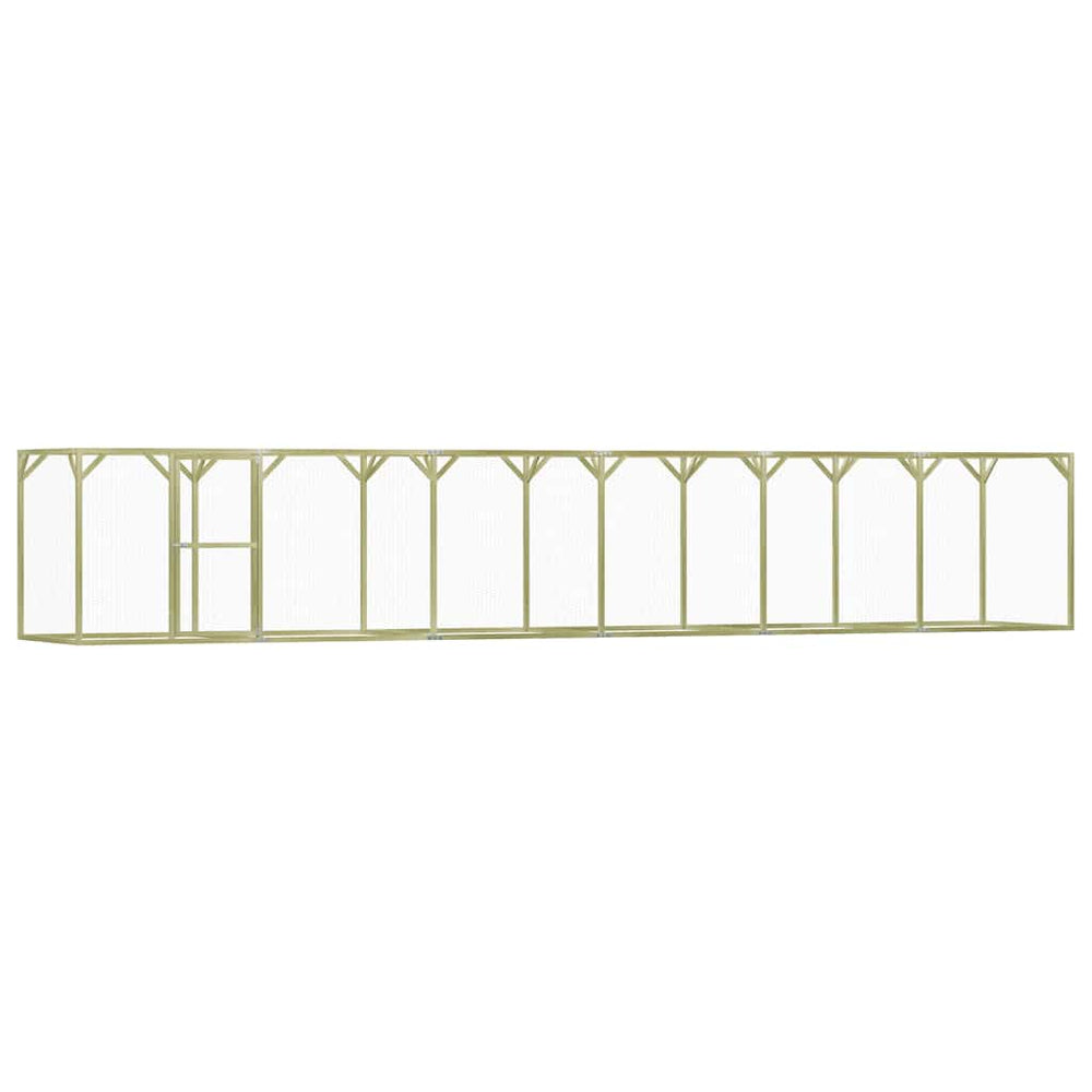 vidaXL Chicken Coop 1.5x9x1.5 m Impregnated Pine Wood