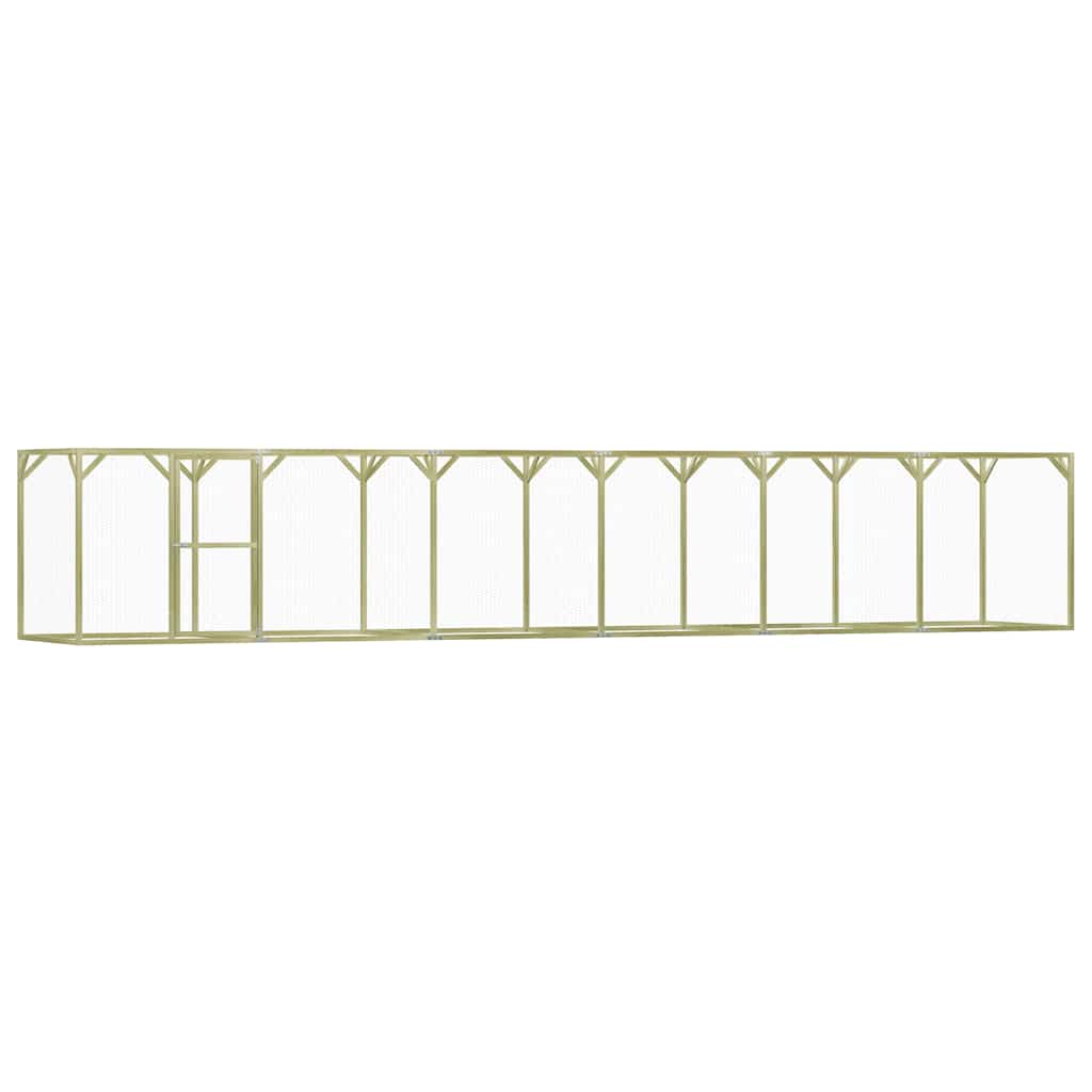 vidaXL Chicken Coop 1.5x9x1.5 m Impregnated Pine Wood