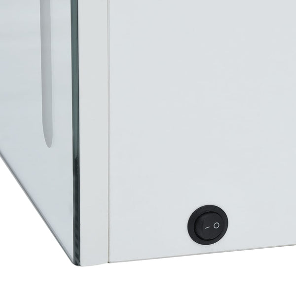 vidaXL LED Mirror Cabinet 80x12.2x68 cm