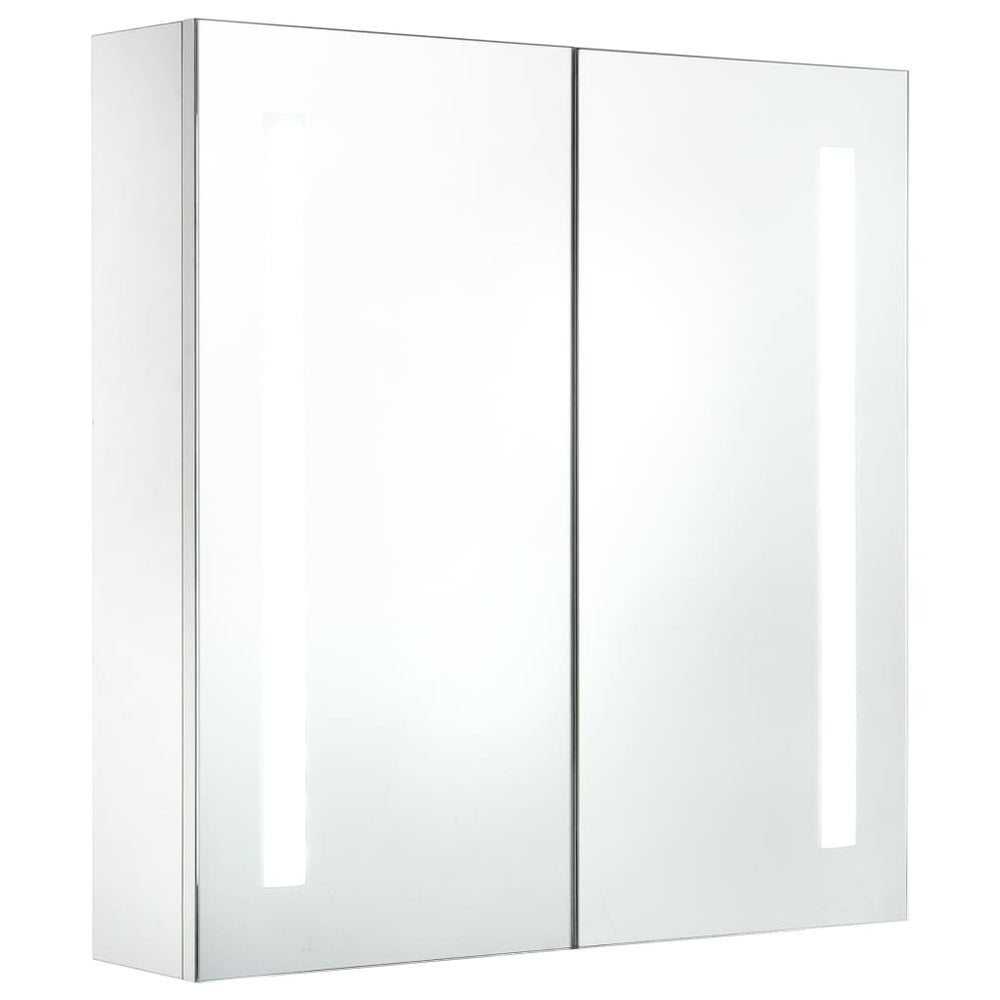 vidaXL LED Mirror Cabinet 60x14x62 cm