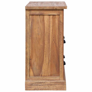 vidaXL Side Cabinet 60 x 30 x 60 cm Solid Teak Wood