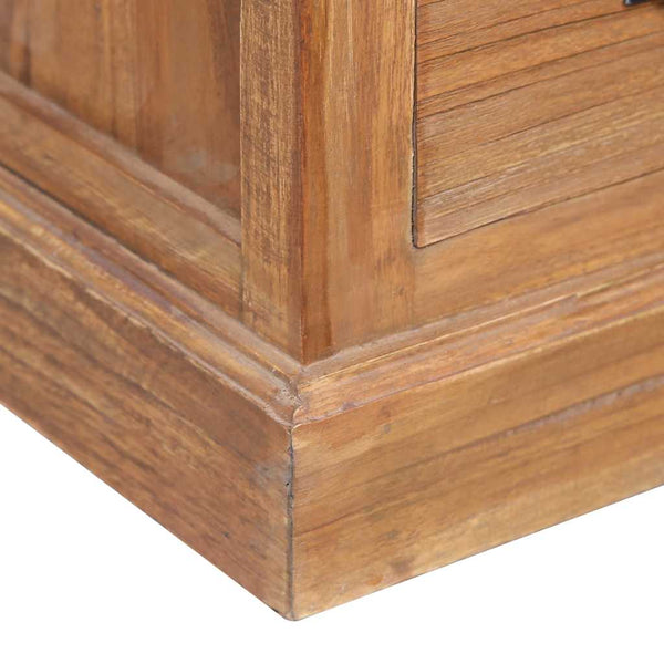 vidaXL Side Cabinet 60 x 30 x 60 cm Solid Teak Wood
