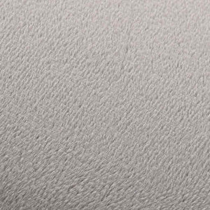 vidaXL Ottoman Light Gray and Golden Velvet 28 x 36 cm