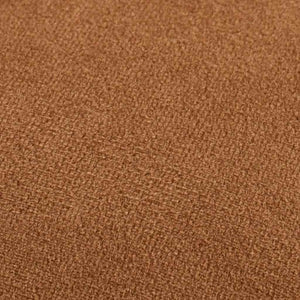 vidaXL Stool Brown and Gold Velvet 28 x 36 cm