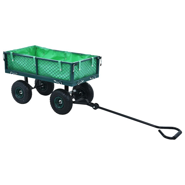 vidaXL Garden Cart Green 250 kg