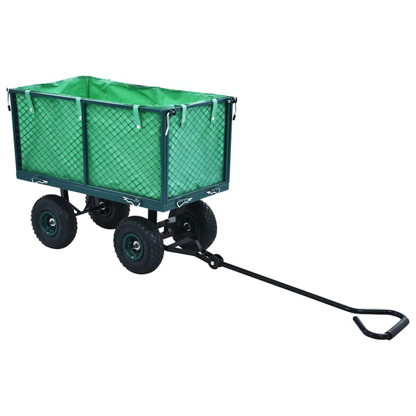 vidaXL Garden Cart Green 350 kg