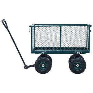 vidaXL Garden Cart Green 350 kg