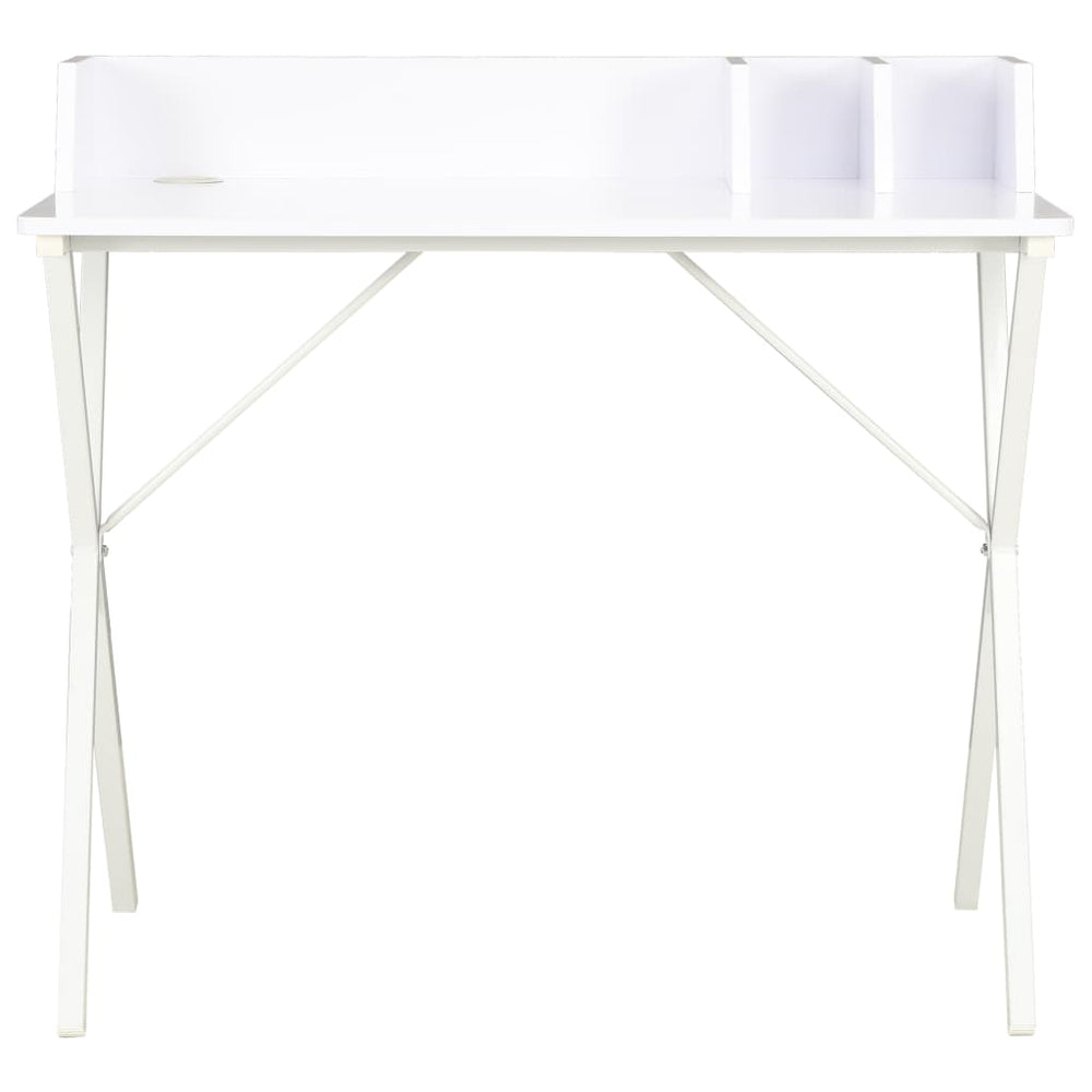 vidaXL Desk White 80x50x84 cm