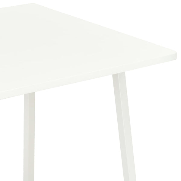vidaXL Desk with Shelf Unit White 102x50x117 cm