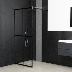 vidaXL Shower Screen for Walk-in Shower Clear Safety Glass 100x195 cm