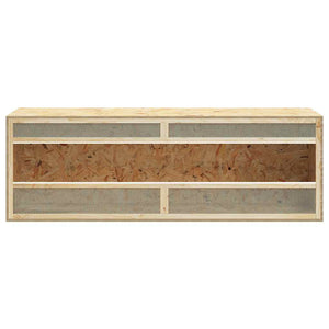 vidaXL Terrarium Wood-based Material 144x46x48 cm
