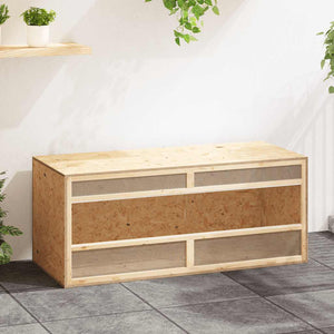 vidaXL Terrarium Engineered Wood 120x50x50 cm