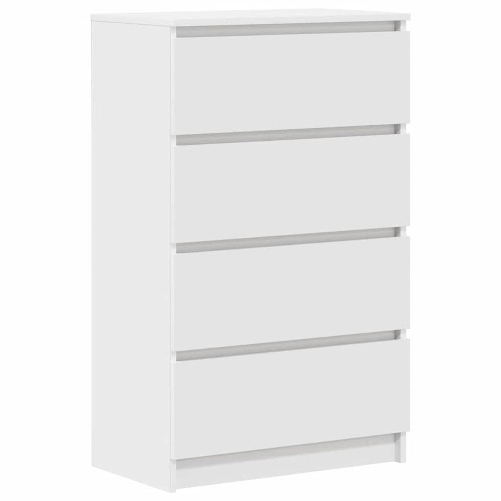 vidaXL Sideboard White 60x35x98.5 cm Engineered Wood