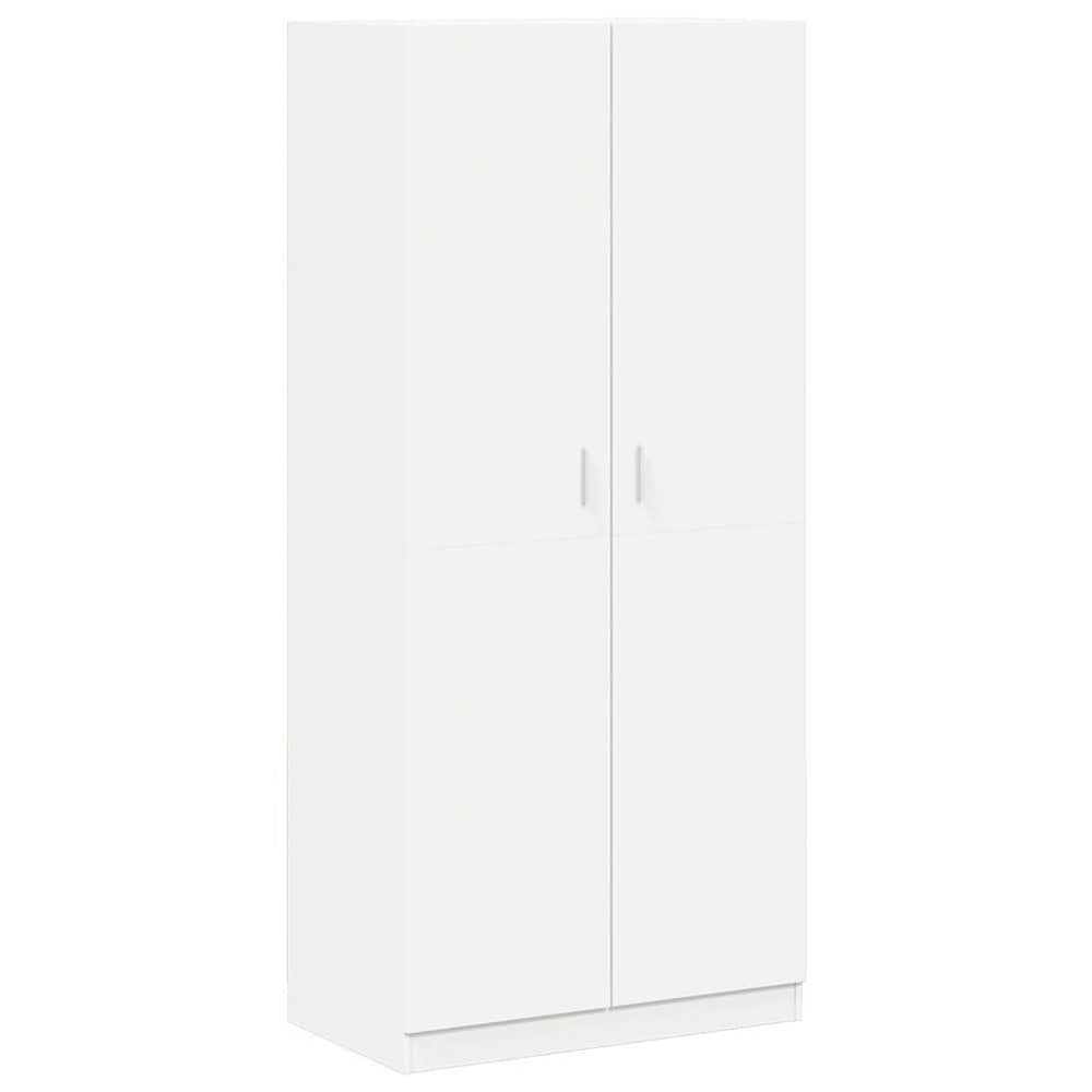 Weißer Kleiderschrank 90x52x200 cm