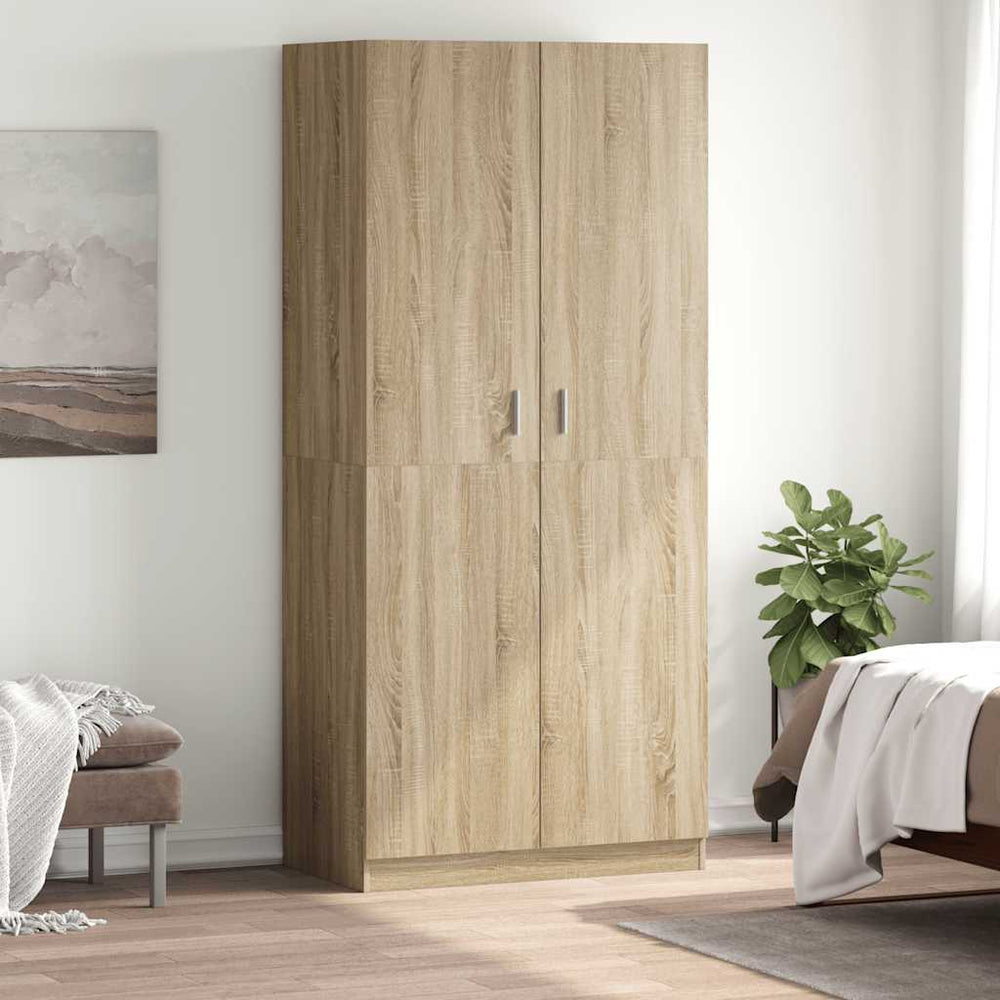 Kleiderschrank Sonoma Eiche 90x52x200 cm