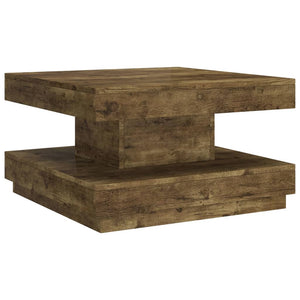 vidaXL Coffee Table Dark Brown 60x60x35 cm MDF