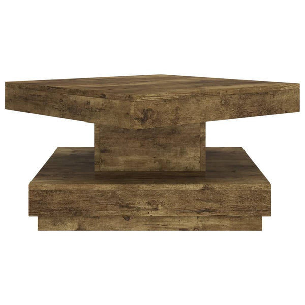 vidaXL Coffee Table Dark Brown 60x60x35 cm MDF
