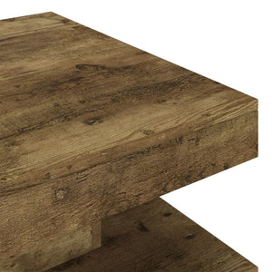 vidaXL Coffee Table Dark Brown 60x60x35 cm MDF