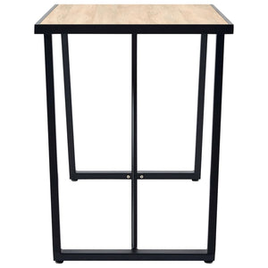 vidaXL Dining Table Oak 120x60x75 cm MDF