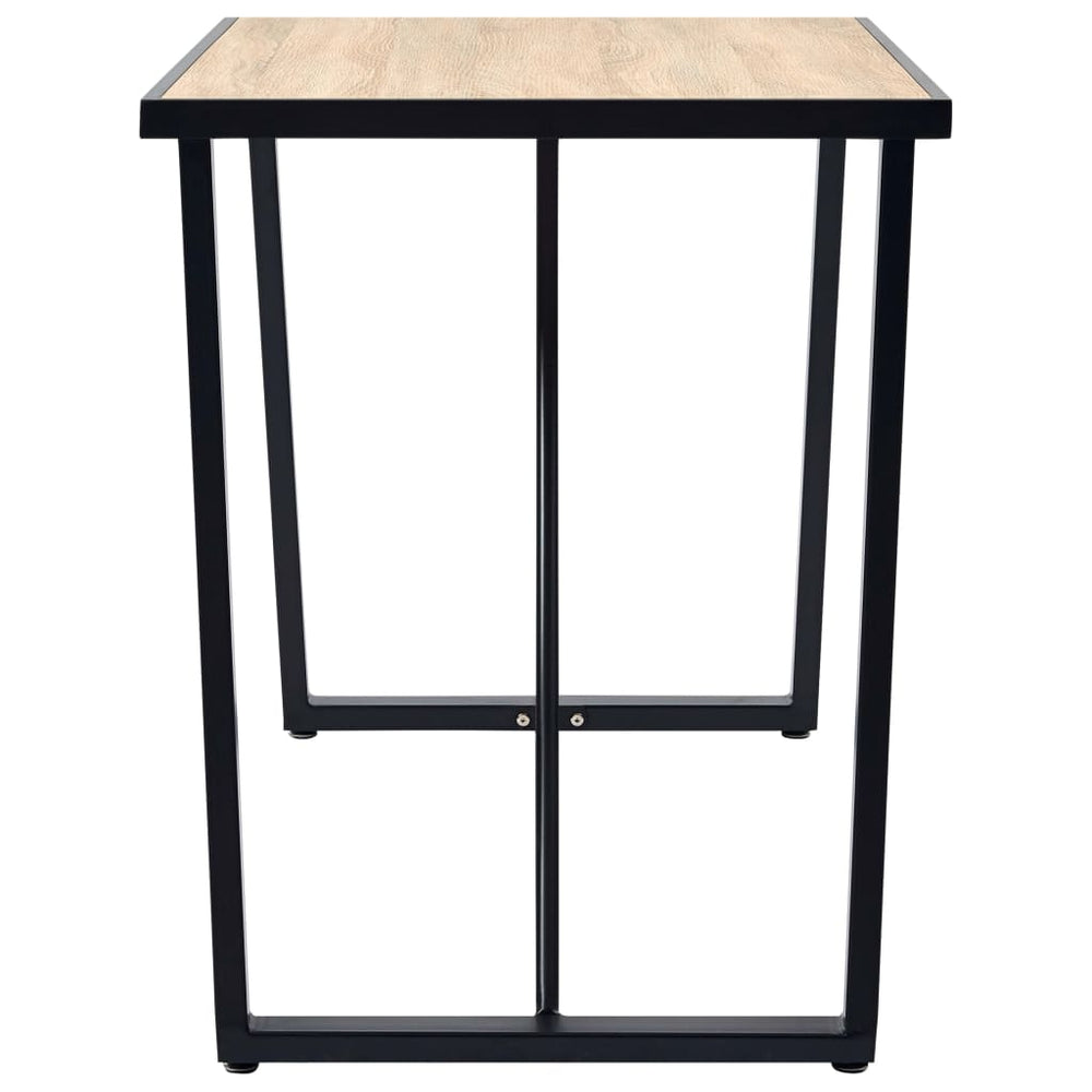 vidaXL Dining Table Oak 120x60x75 cm MDF