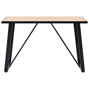vidaXL Dining Table Oak 120x60x75 cm MDF