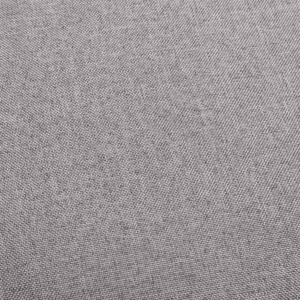 vidaXL Bar Stools 2 pcs Light Gray Fabric