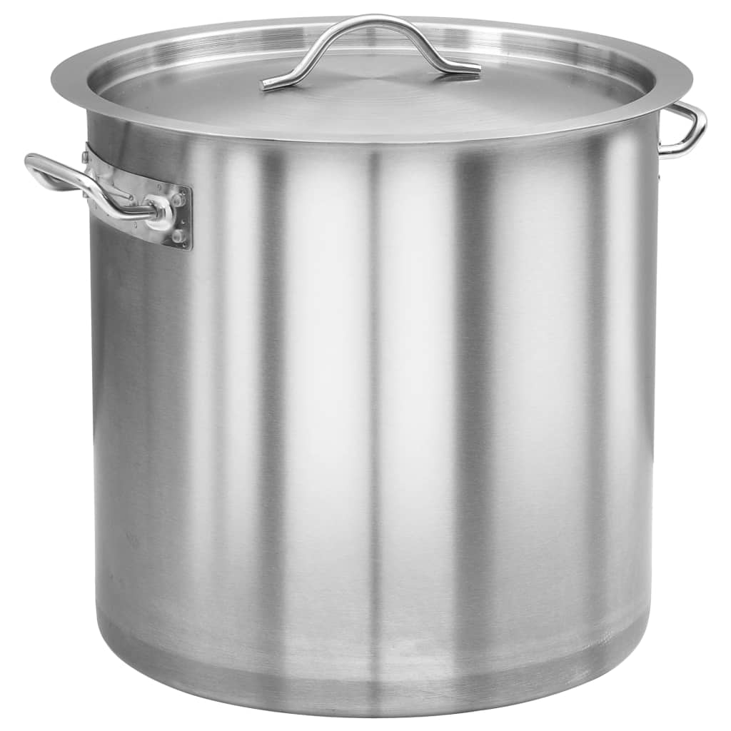vidaXL Stockpot 35 L 36x36 cm Stainless Steel