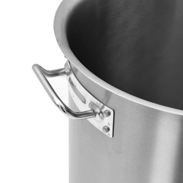 vidaXL Soup Pot 50 L 40×40 cm Stainless Steel
