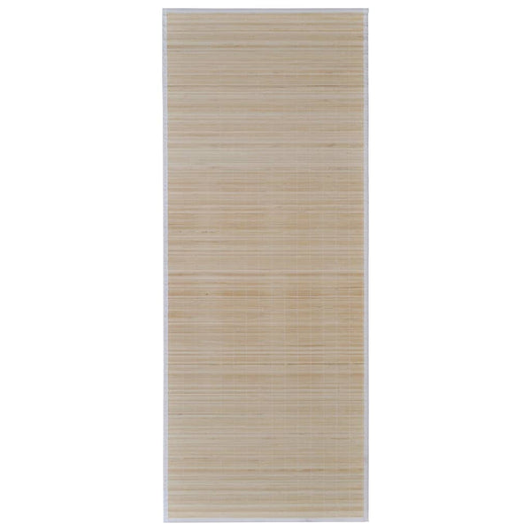 vidaXL Bamboo Rugs 4 pcs Rectangular Natural 120x180 cm