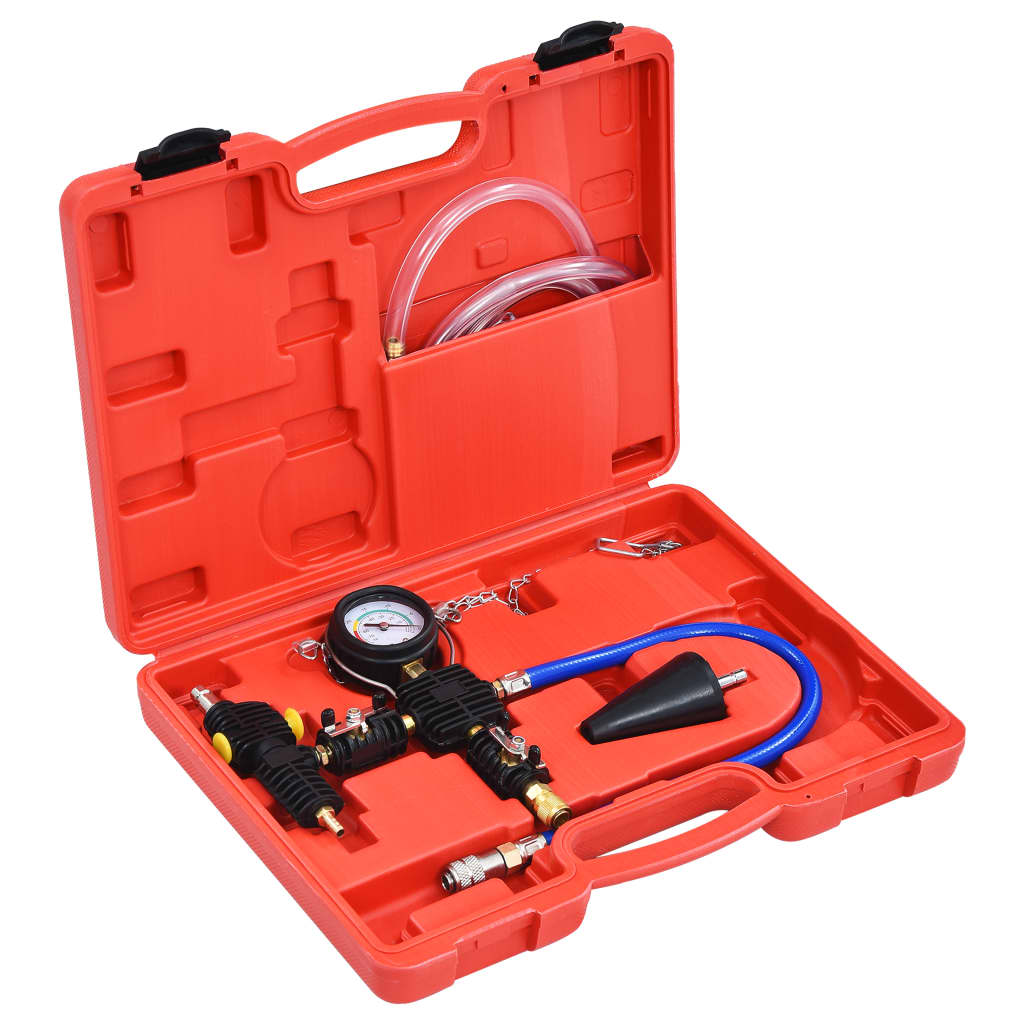 vidaXL Cooling System Tester Bleeder Vacuum Purge Tool