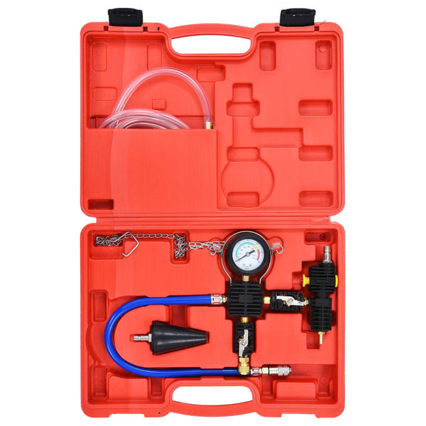 vidaXL Cooling System Tester Bleeder Vacuum Purge Tool