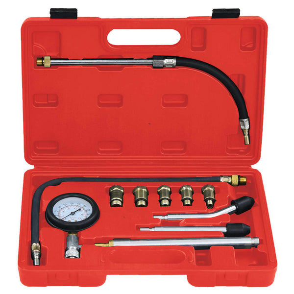 vidaXL 12-Piece Petrol Engine Compression Tester Kit
