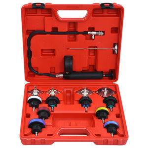 vidaXL 14-piece Radiator Pressure Tester & Cap Kit