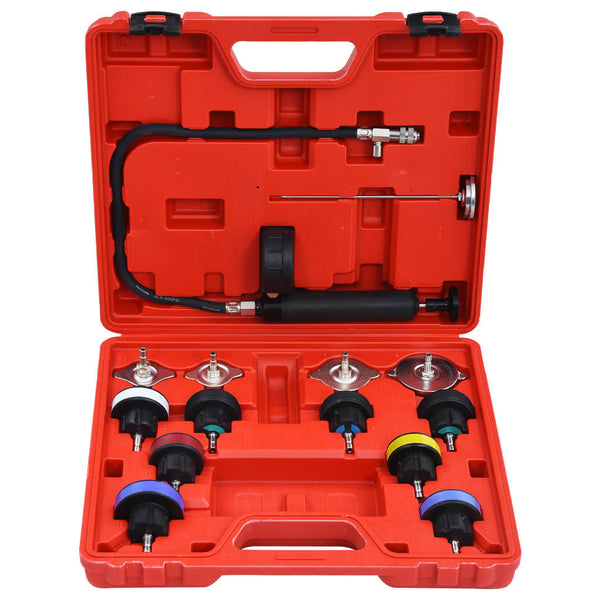 vidaXL 14-piece Radiator Pressure Tester & Cap Kit