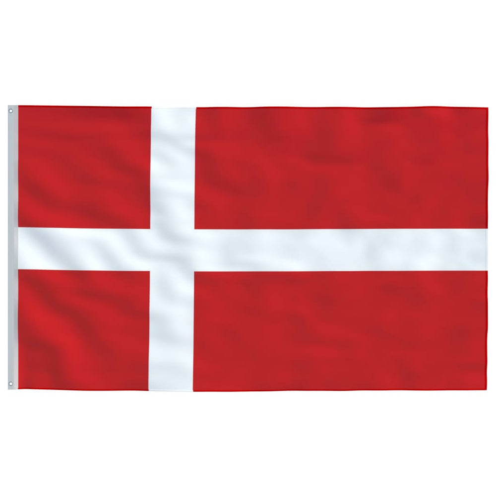 vidaXL Flag of Denmark 90 x 150 cm