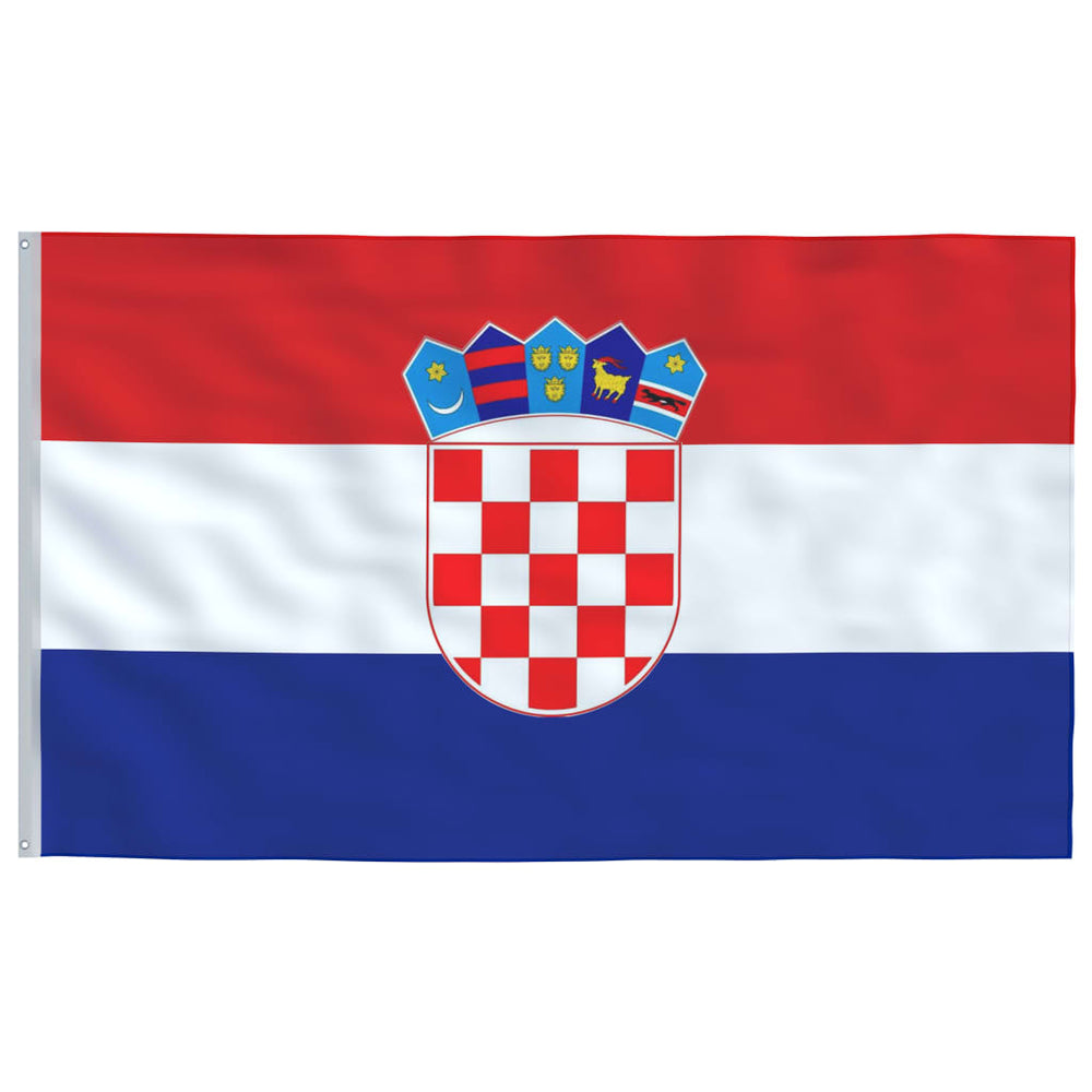 vidaXL Flag of Croatia 90x150 cm