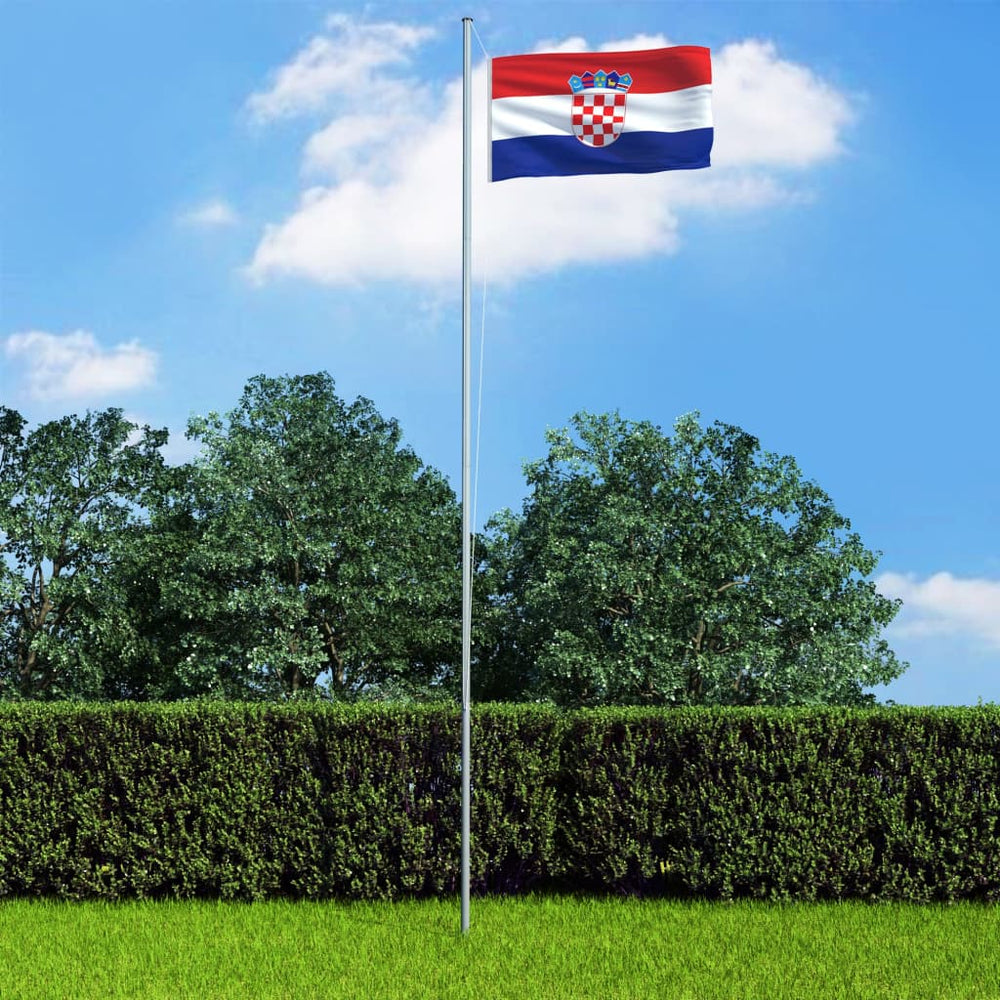 vidaXL Flag of Croatia 90x150 cm