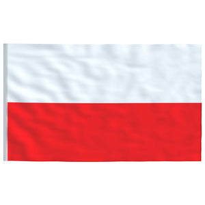 vidaXL Flag of Poland 90 x 150 cm
