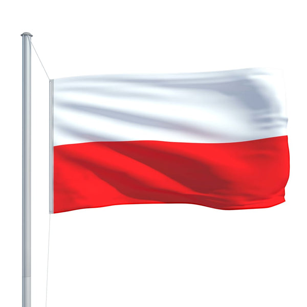vidaXL Flag of Poland 90 x 150 cm