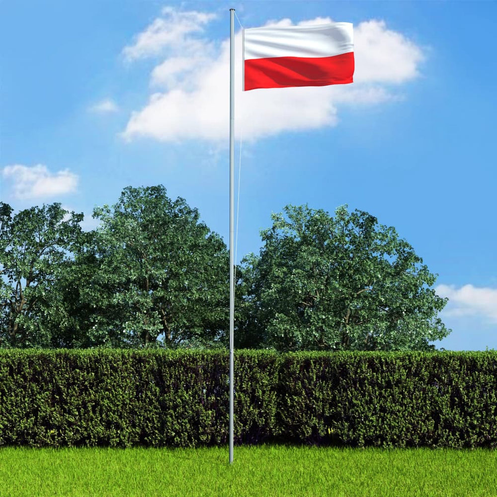 vidaXL Flag of Poland 90 x 150 cm