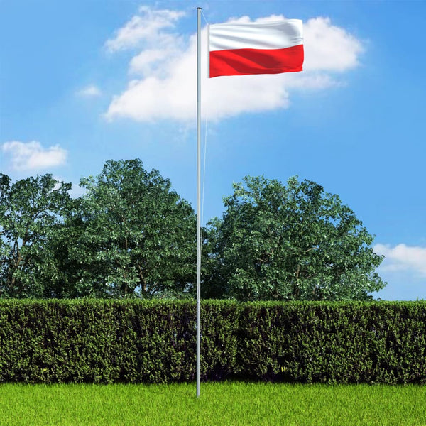 vidaXL Flag of Poland 90 x 150 cm