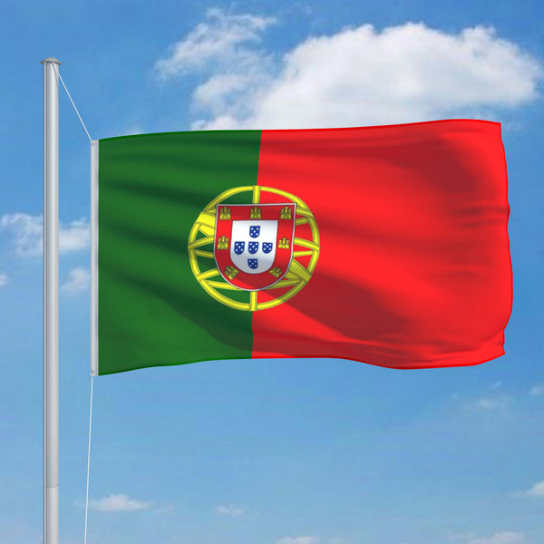 vidaXL Flag of Portugal 90x150 cm