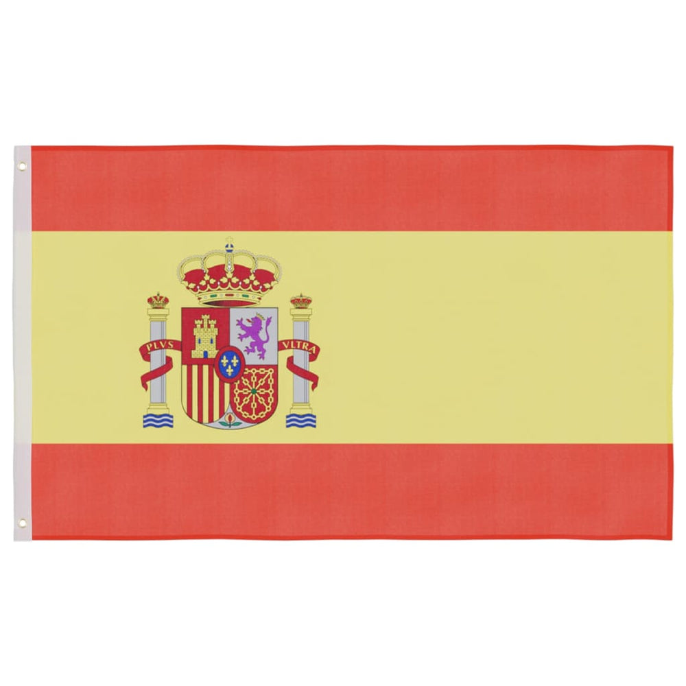 vidaXL Flag of Spain 90 x 150 cm