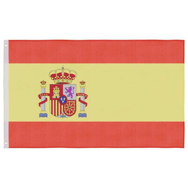 vidaXL Flag of Spain 90 x 150 cm